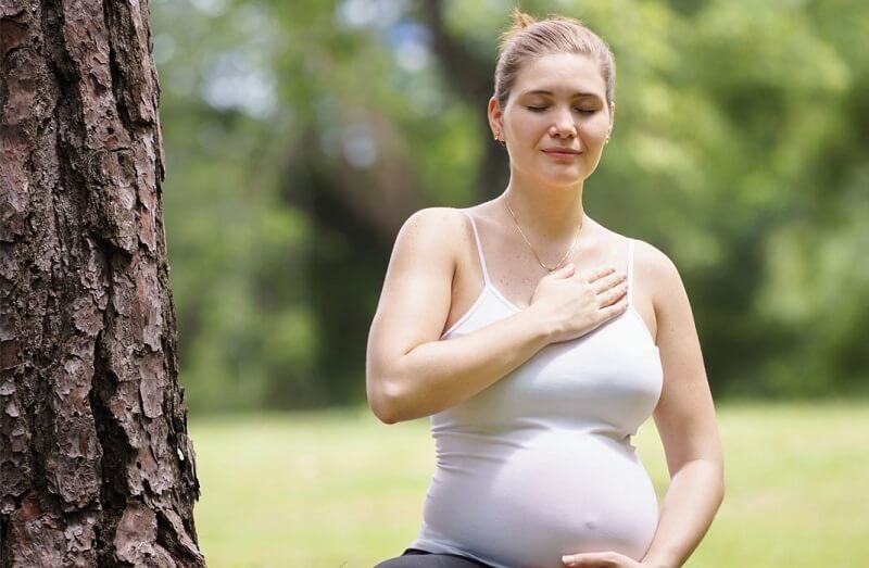 دلایل تنگی نفس در بارداری